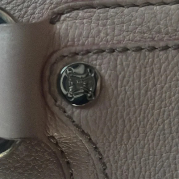 Beautiful Soft Celine Pink Leather Boogie Bag Silver Logo w/Dustbag + Tags - Picture 5 of 15